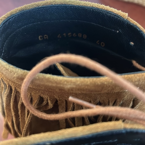 Saint Laurent fringe booties - Picture 7 of 7